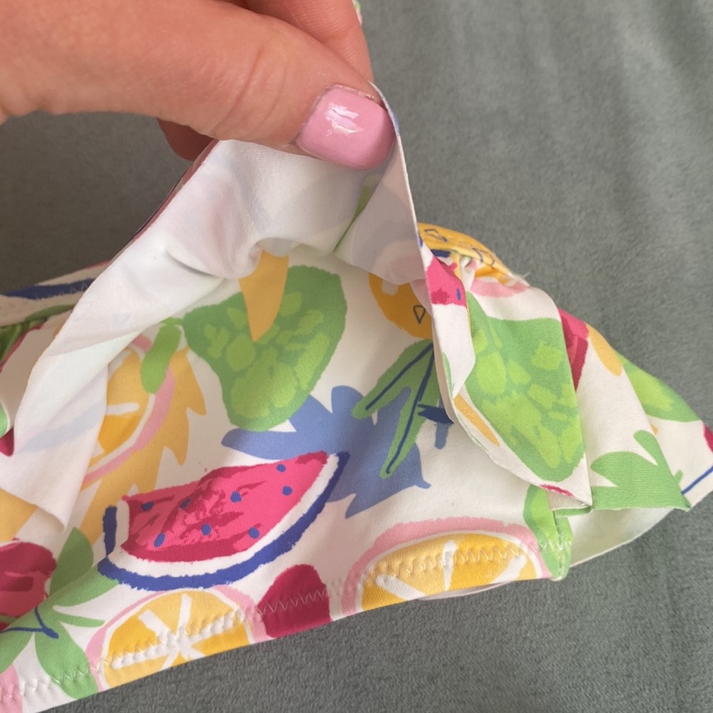 Girls Fruit Ruffle Bikini - Picture 3 of 8